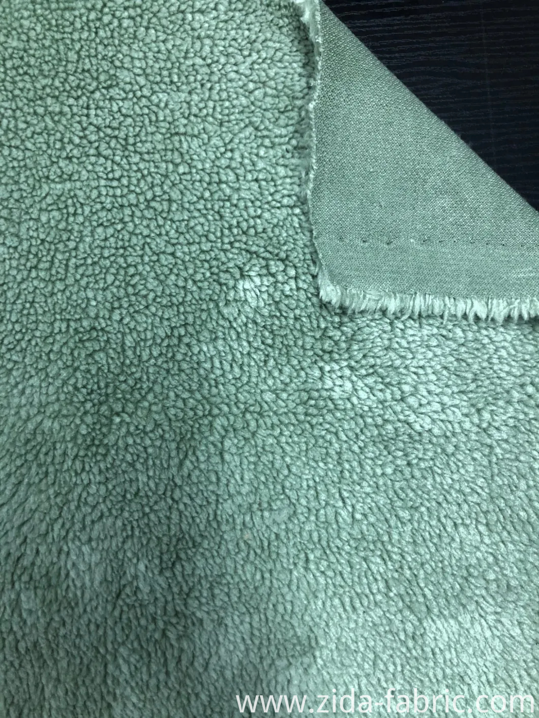 100% Polyester Icelandic Velvet Knitted Fabric